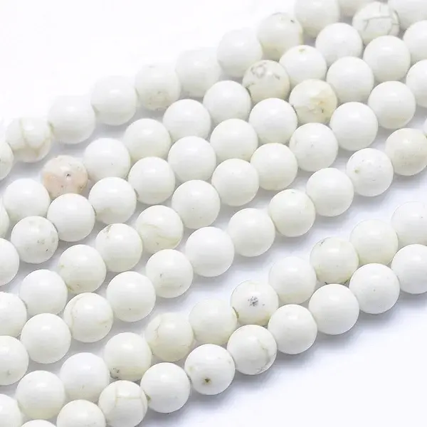 Natural Magnesite Beads Strands