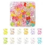 140Pcs Transparent Acrylic Beads