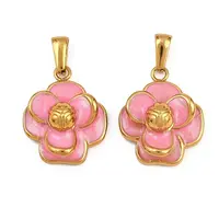 304 Stainless Steel Enamel Pendants