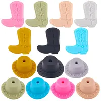 14Pcs 14 Style Silicone Beads
