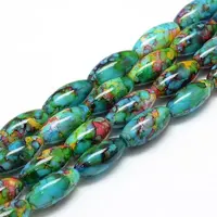 Baking Painted Glass Beads Strands