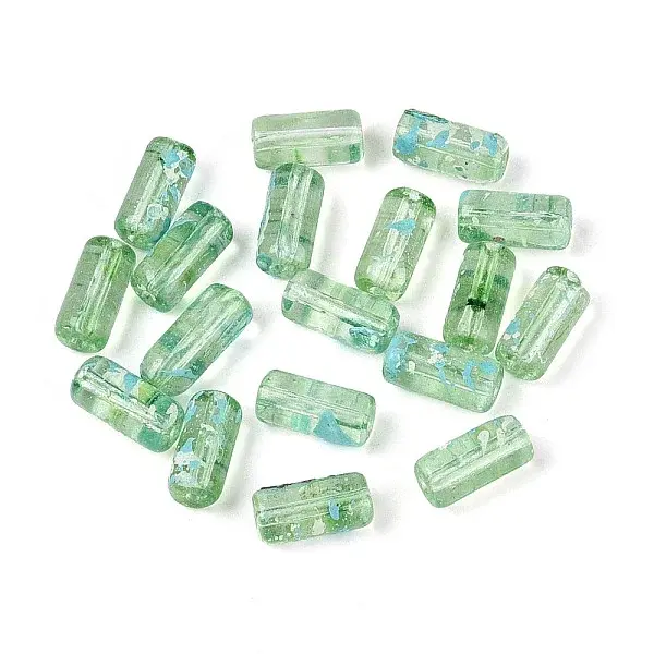 Picasso Transparent Glass Bugle Beads
