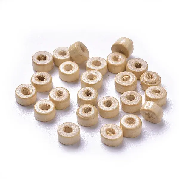 Natural Maple Wood Beads