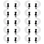 20Pcs Opaque Acrylic Pendants