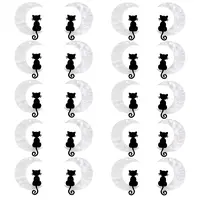 20Pcs Opaque Acrylic Pendants