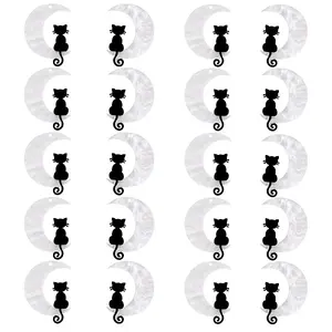 20Pcs Opaque Acrylic Pendants