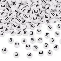 500Pcs Acrylic Beads