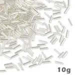 10G Glass Bugle Beads
