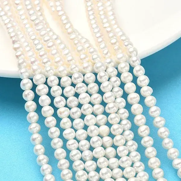 Natural Cultured Freshwater Pearl Beads Strands
