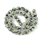 Handmade Foil Lampwork Beads Strands