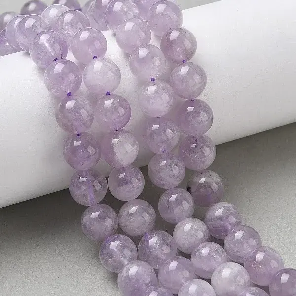 Natural Lavender Amethyst Beads Strands