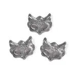 Electroplate Transparent Glass Connector Charms