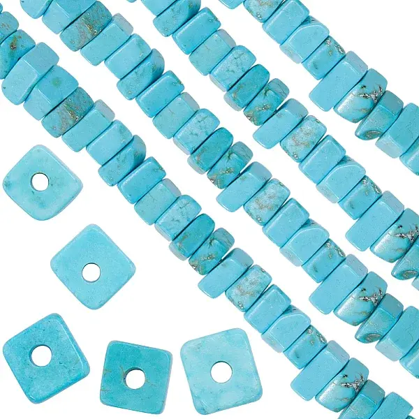 2 strand Natural Howlite Beads Strands