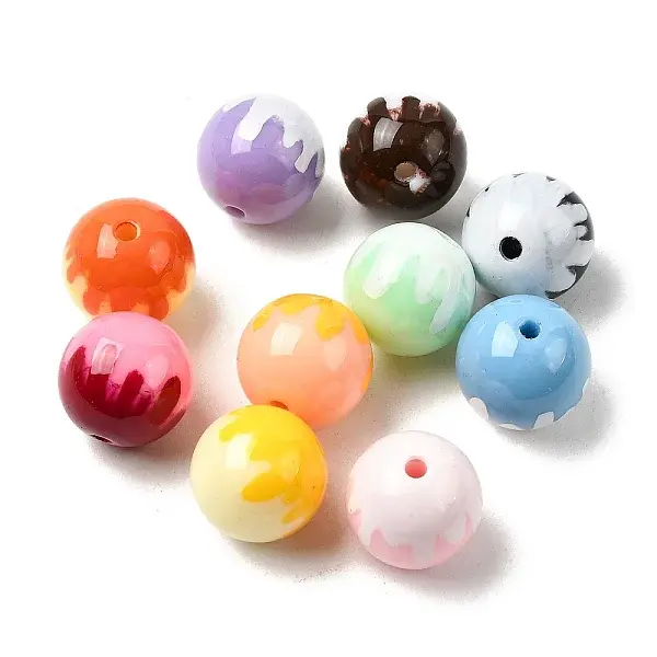 Baking Paint Opaque Acrylic Beads