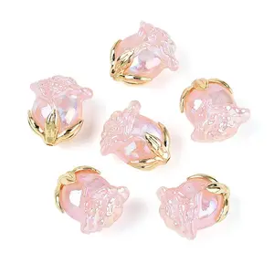 UV Plating Opaque Acrylic Beads