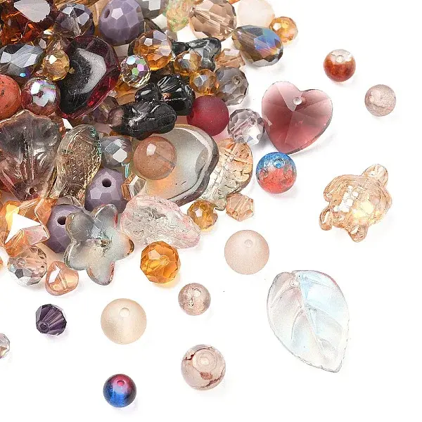 Mixed Styles Glass Beads