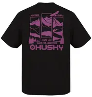 Husky Tee View M M, black Pánské bavlněné triko