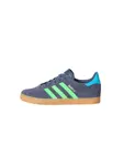 ADIDAS ORIGINALS Tenisky 'GAZELLE'  námornícka modrá / neónovo modrá / zlatá / svetlozelená