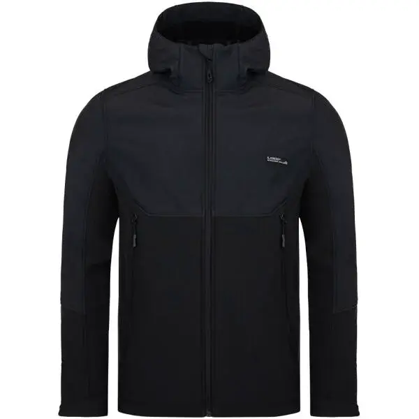 LOAP LUPP Pánská softshellová bunda, černá, velikost