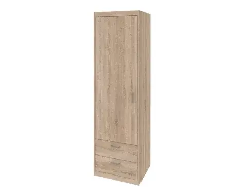 Úzká skříň se zásuvkami Mega 14, dub sonoma