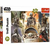 Trefl Puzzle Star Wars - The Mandalorian: Připraveni k boji / 200 dílků