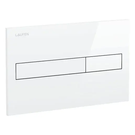 Ovládacie tlačidlo Laufen Lis plast biela lesk H8956610000001