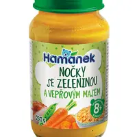 HAMÁNEK Bramborové nočky se zeleninou a vepřovým masem 230 g