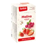 APOTHEKE Malina + Jahoda s echinaceou čaj 20 x 2 g