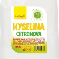 WOLFBERRY Kyselina citronová sáček 1000 g