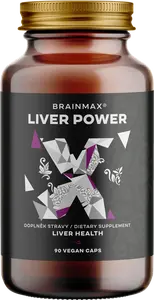 BRAINMAX Liver Power, komplex pro normální činnost jater 90 kapslí