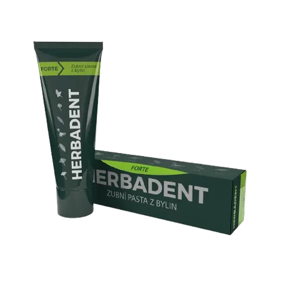 HERBADENT FORTE Bylinná zubní pasta s fluoridy 100 g