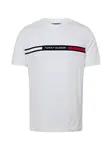 TOMMY HILFIGER Tričko  námornícka modrá / rubínová / biela