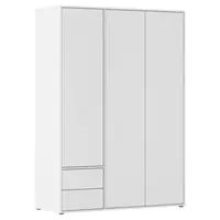 Rauch Möbel ŠATNÍ SKŘÍŇ S OTOČNÝMI DVEŘMI, bílá, 140/194/53 cm