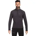 KILPI ALMERI Pánská fleecová mikina, černá, velikost XXXL