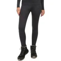 KILPI MAVORA BOTTOM Dámské termo kalhoty z MERINO WOOL, černá, velikost