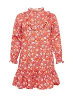 GLAMOROUS CURVE Košeľové šaty  béžová / indigo / oranžová / biela