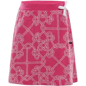ALPINE PRO TARINO Dětská letní sukně, růžová, velikost 140-146