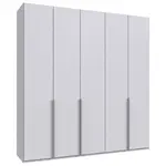 MID.YOU ŠATNÍ SKŘÍŇ S OTOČNÝMI DVEŘMI, bílá, 225/236/58 cm