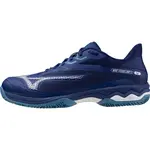Mizuno WAVE EXCEED LIGHT 2 CC Pánska tenisová obuv, modrá, veľkosť 44.5