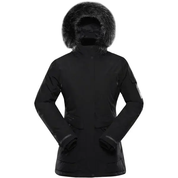 ALPINE PRO WERDA 2 Dámská zimní bunda, černá, velikost