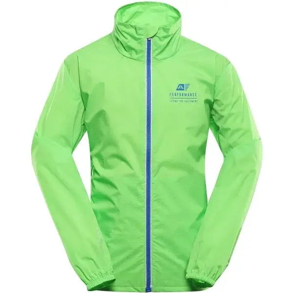 ALPINE PRO SPINO Dětská přechodová bunda, světle zelená, velikost 116-122