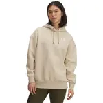 Under Armour ESSENTIAL FLC OS HOODIE Dámská mikina, béžová, velikost S