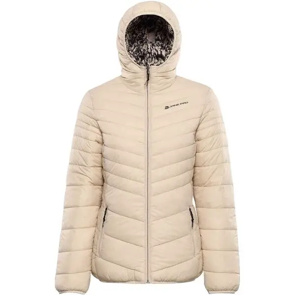 ALPINE PRO EROMA Dámská zimní bunda, béžová, velikost