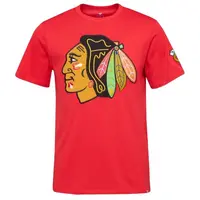 FANATICS CHICAGO BLACKHAWKS HAT TRICK TEE Triko, červená, velikost XXXL
