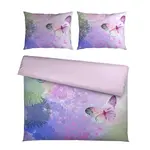 Esposa OBOUSTRANNÉ POVLEČENÍ, satén, fialová, 200/200 cm