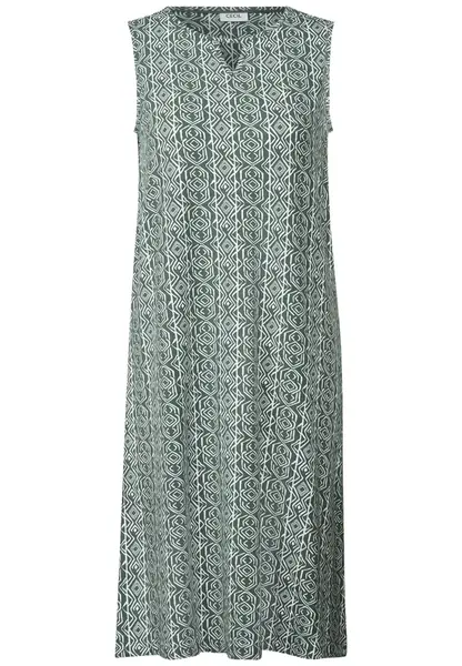 CECIL Letné šaty  kaki / biela