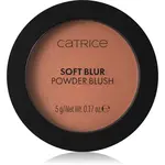 Catrice Soft Blur Powder Brush pudrová tvářenka s matným efektem odstín 050 Born to blonze 5 g