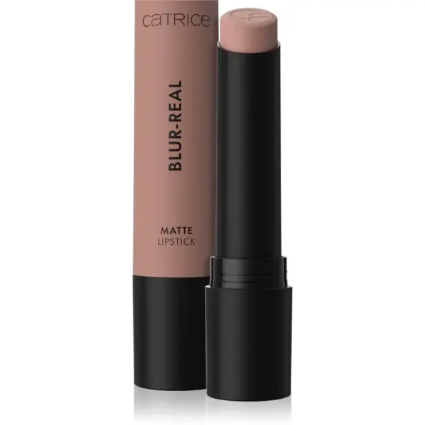 Catrice Blur–Real Matte matná rtěnka odstín 030 Whisper Nude 3 g
