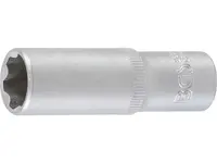 BGS technic Hlavice nástrčné, 3/8", různé velikosti, profil Super Lock, prodloužené 63 mm - BGS Velikost: 14 mm