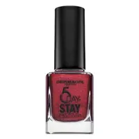 Dermacol 5 Day Stay Nail Polish lak na nehty 23 Drama Queen 11 ml